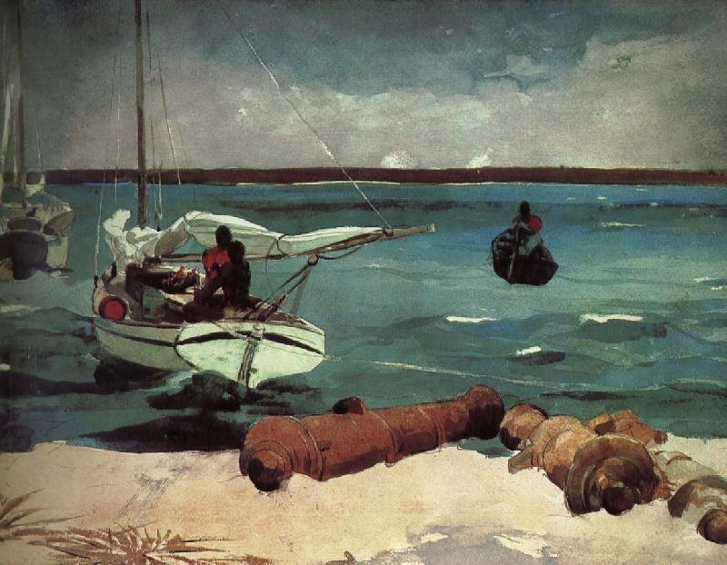 Winslow Homer Sea Sweden oil painting art